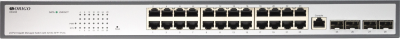 Коммутатор Origo OS3228 OS3228/A1A (L3) 24x1Гбит/с 4x10Гбит/с 4xКомбо(10GBase-T/SFP+) 4SFP+ управляемый