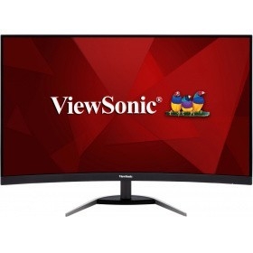 LCD ViewSonic 31.5" VX3268-2KPC-MHD {VA 2560х1440 Curved 250cd 178/178 3000:1 1ms D-Sub 2xHDMI DisplayPort Speakers}