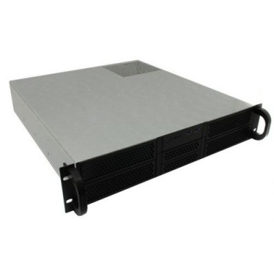 Procase Корпус 2U server case,4x5.25+2HDD,черный,без блока питания(2U,2U-redundant),глубина 650мм,EATX 12"x13", панель вентиляторов 4*80х25 PWM [RE204-D4H2-FE-65]