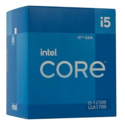 CPU Intel Core i5-12500 Alder Lake BOX {3.0 ГГц/ 4.6 ГГц в режиме Turbo, 18MB, Intel UHD Graphics 770, LGA1700}