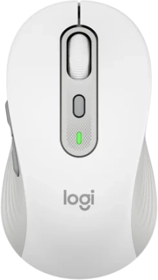 Мышь Logitech M750 белый оптическая (4000dpi) беспроводная BT/Radio USB (5but)