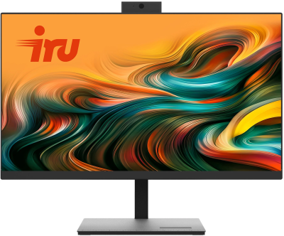 Моноблок IRU Office 27IH6P 27" Full HD i5 12400 (2.5) 16Gb SSD512Gb UHDG 730 Free DOS GbitEth WiFi BT 120W Cam черный 1920x1080