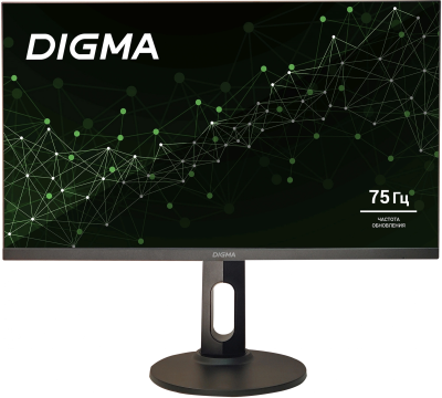 Монитор Digma 27" Progress 27P505Q черный IPS LED 5ms 16:9 HDMI M/M матовая HAS 350cd 178гр/178гр 2560x1440 75Hz FreeSync DP 2K 6.05кг