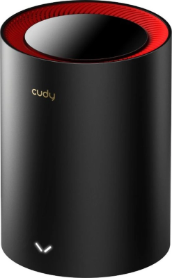 Бесшовный Mesh роутер Cudy M3000 (M3000 1.0) AX3000 10/100/1000/2500BASE-T/WI-FI черный