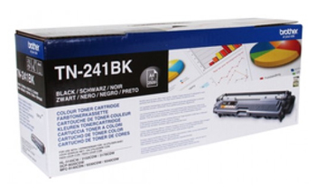 Картридж лазерный Brother TN241BK черный (2500стр.) для Brother HL3140/3150/3170/DCP9020/MFC9140/9330/9340