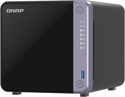 Сетевое хранилище NAS Qnap TS-432X-4G 6-bay настольный Alpine AL-524