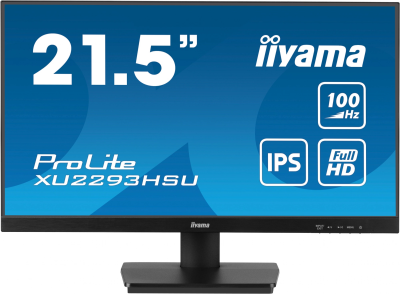 Монитор Iiyama 21.5" ProLite XU2293HSU-B6 черный IPS LED 1ms 16:9 HDMI M/M матовая 250cd 178гр/178гр 1920x1080 100Hz DP FHD USB 2.6кг