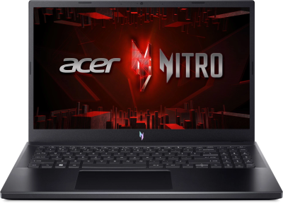 Ноутбук Acer Nitro V 15 ANV15-51-562M Core i5 13420H 16Gb SSD512Gb NVIDIA GeForce RTX4050 6Gb 15.6" IPS FHD (1920x1080) noOS black WiFi BT Cam (NH.QN8CD.00N)