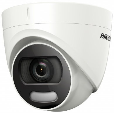 Камера видеонаблюдения аналоговая Hikvision DS-2CE72DFT-F 3.6-3.6мм HD-TVI цветная корп.:белый (DS-2CE72DFT-F (3.6 MM))