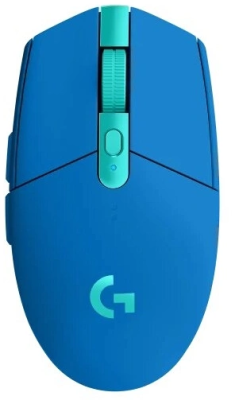 Мышь Logitech G304 Lightspeed синий оптическая 12000dpi беспров. USB 5but (910-006026)