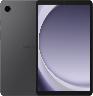 Планшет Samsung Galaxy Tab A9 SM-X115 G99 (2.2) 8C RAM4Gb ROM64Gb 8.7" LCD 1340x800 4G 1Sim Android 13 серый 8Mpix 2Mpix BT WiFi microSD 1Tb 5100mAh 7hr