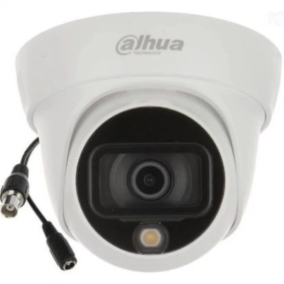 Камера видеонаблюдения аналоговая Dahua DH-HAC-HDW1209TLQP-A-LED-0280B-S2 2.8-2.8мм HD-CVI HD-TVI цв. корп.:белый (DH-HAC-HDW1209TLQP-A-LED-0280B)