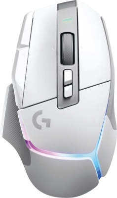 Мышь Logitech G502 X Plus белый оптическая (25600dpi) беспроводная USB (13but)