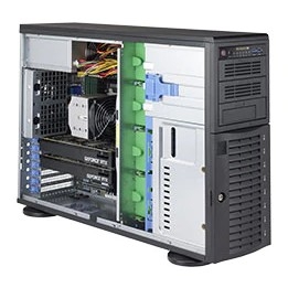 Supermicro Корпус компьютерный SuperWorkstation (X11SPA-TF, CSE-743AC-1200B-SQ),HF,RoHS (SYS-5049A-T)