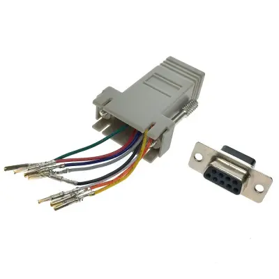 Espada Переходник RJ45F -> COM9F (ECOMDB9F-RJ45) (39141)