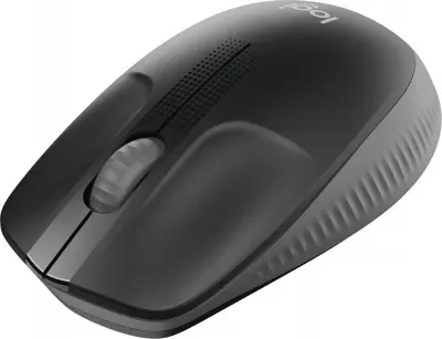 Мышь Logitech M190 черный/темно-серый оптическая (1000dpi) беспроводная USB для ноутбука (2but)
