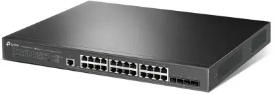 Коммутатор TP-Link JetStream SG3428XPP-M2 (L2+) 24x2.5Гбит/с 4xКомбо(10GBase-T/SFP+) 4SFP+ 16PoE+ 8PoE++ 500W управляемый