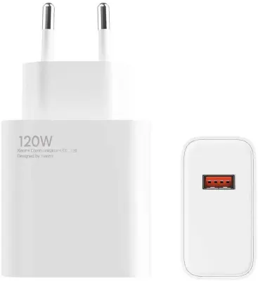 Сетевое зар./устр. Xiaomi 120W Charging Combo (Type-A) EU 6A (PD) USB универсальное белый (BHR6034EU)