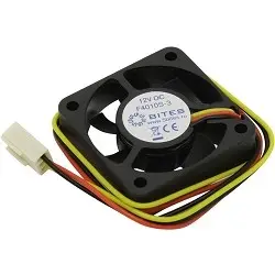 5bites F4010S-3 Вентилятор 40 x 40 x 10мм, подшипник скольжения, 5500RPM, 22dBa, 3 pin