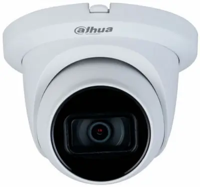 Камера видеонаблюдения аналоговая Dahua DH-HAC-HDW1500TLMQP-A-0280B-S2 2.8-2.8мм HD-CVI HD-TVI цв. корп.:белый