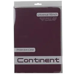 Чехол Continent UTH-102 VT { универсальный для устройств с матрицей до 10,1'',Эко кожа/Пластик, фиолетовый}