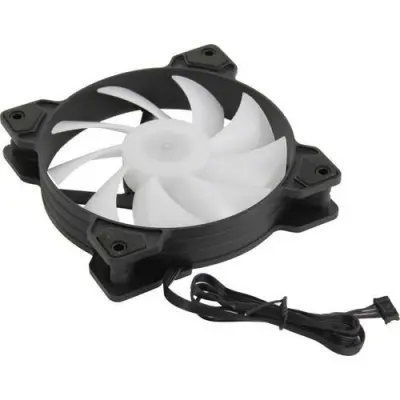 Powercase Вентилятор (M2_6P) ARGB 120x120x25mm (100шт./кор, 6pin, 1200 об/мин) Bulk
