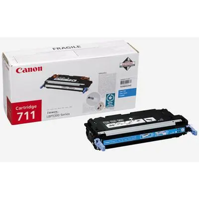 Картридж лазерный Canon 711С 1659B002 голубой (6000стр.) для Canon LBP5300/5360