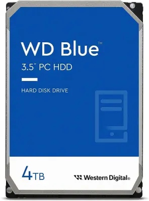 4TB WD Blue (WD40EZAX) {Serial ATA III, 5400 rpm, 256Mb buffer}