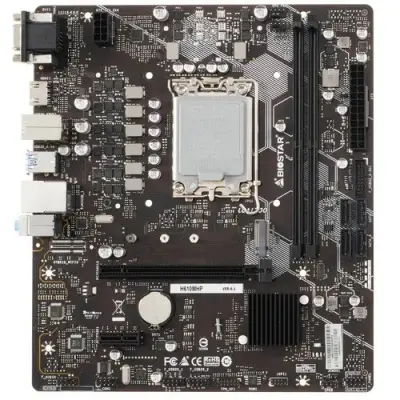 Biostar H610MHP {Socket 1700, Intel®H610, 2xDDR4-3200, D-SUB+HDMI, 1xPCI-Ex16, 1xPCI-Ex1, 4xSATA3, 1xM.2, 8 Ch Audio, GLan, (4+4)xUSB2.0, (2+2)xUSB3.2, 1xPS/2, mATX}