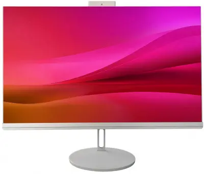 Моноблок Hiper V10 23.8" Full HD i3 12100 (3.3) 8Gb SSD256Gb UHDG 730 noOS GbitEth WiFi BT 120W клавиатура мышь Cam белый 1920x1080