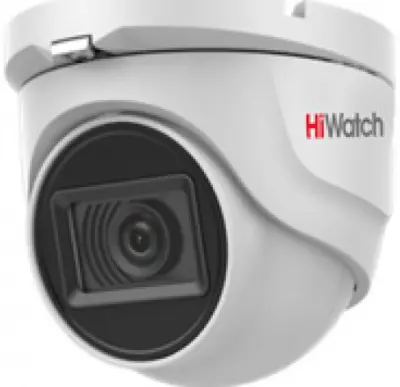 Камера видеонаблюдения аналоговая HiWatch DS-T503A 2.8-2.8мм HD-CVI HD-TVI цветная корп.:белый (DS-T503A (2.8 MM))