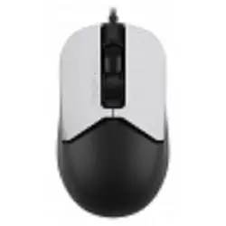 A-4Tech Мышь Fstyler FM12S Panda white/black optical (1200dpi) silent USB (3but) [1454077]