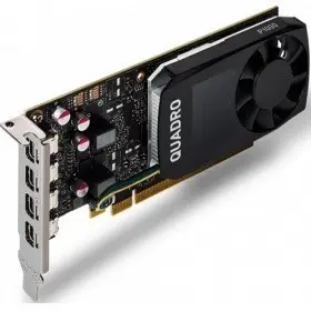 VCQP1000DVIV2BLK-1 QUADRO,P1000V2,4GB,PCIEX16GEN3, ОЕМ {10} [VCQP1000V2ATX]