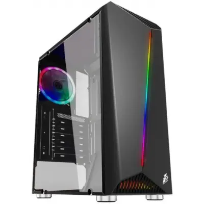 1STPLAYER RAINBOW R3 / ATX, tempered glass side panel / 3x 120mm LED fan inc. / R3-3R1