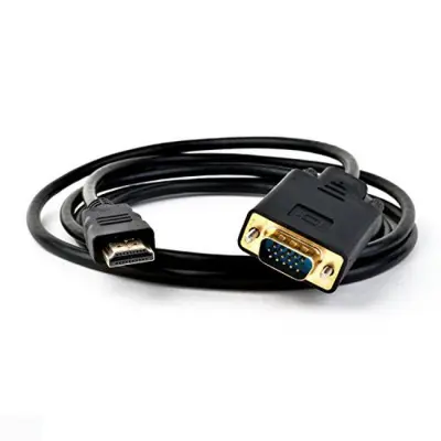 ORIENT Кабель-адаптер HDMI M  C702 --> VGA 15M, длина 1.8 метра, черный