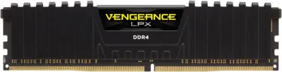 Память DDR4 16Gb 3200MHz Corsair CMK16GX4M1E3200C16 Vengeance LPX RTL PC4-25600 CL16 DIMM 288-pin 1.35В Intel с радиатором Ret