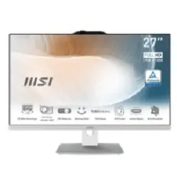 Моноблок MSI Modern AM242P 12M-212RU 23.8" Full HD i7 1260P (2.1) 16Gb SSD512Gb Iris Xe Windows 11 Professional GbitEth WiFi BT 120W клавиатура мышь Cam белый 1920x1080
