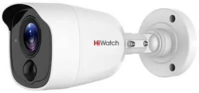 Камера видеонаблюдения аналоговая HiWatch DS-T510(B) (3.6 mm) 3.6-3.6мм HD-TVI цветная корп.:белый
