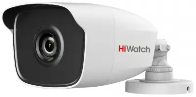 Камера видеонаблюдения аналоговая HiWatch DS-T120 3.6-3.6мм HD-TVI цветная корп.:белый (DS-T120 (3.6 MM))