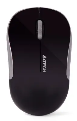 Мышь A4Tech V-Track G3-300N черный/серебристый оптическая (1200dpi) беспроводная USB для ноутбука (3but)