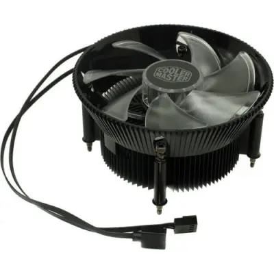 Cooler Master Cooler I71C PWM (RR-I71C-20PC-B1) Intel 115*, 95W, RGB Fan, AlCu, 4pin, C10L RGB Controller
