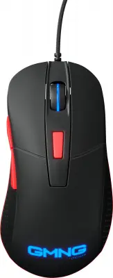 Мышь GMNG 720GM черный/красный оптическая (3200dpi) USB для ноутбука (6but)