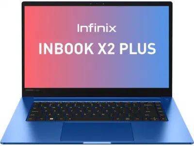 Ноутбук Infinix Inbook X2 Plus XL25 Core i3 1115G4 8Gb SSD256Gb Intel UHD Graphics 15.6" IPS FHD (1920x1080) Windows 11 Home 64 blue WiFi BT Cam (71008300810)