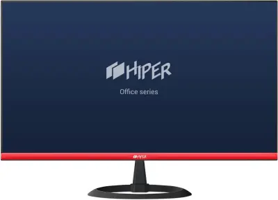 Монитор Hiper 24.5" EasyView FH2501 черный/красный TN LED 8ms 16:9 DVI HDMI M/M матовая 250cd 170гр/170гр 1920x1080 75Hz VGA FHD 3.4кг