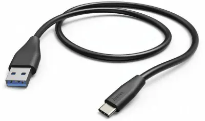 Кабель Hama H-178396 00178396 USB (m)-USB Type-C (m) 1.5м черный