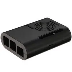 Raspberry Корпус  PI4, CaseRaspPI4, на винтах (Black) (44571/42571)