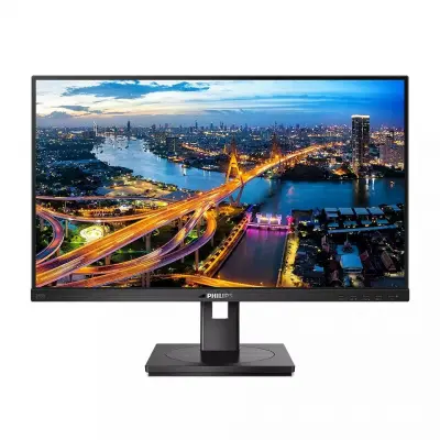 LCD PHILIPS 23.8" 245B1 черный с поворотом экрана {IPS 2560x1440 75Hz 4ms 178/178 250cd DVI HDMI1.4 DisplayPort1.2 4xUSB3.2 MM}