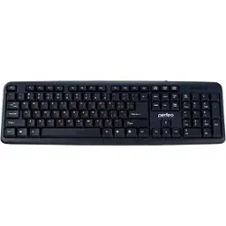 Perfeo клавиатура "CLASSIC" стандартная, USB, чёрная [PF_3093]