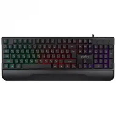 Perfeo клавиатура "WINNER", GAME DESIGN, подсветка, USB, чёрный[PF_B4892]