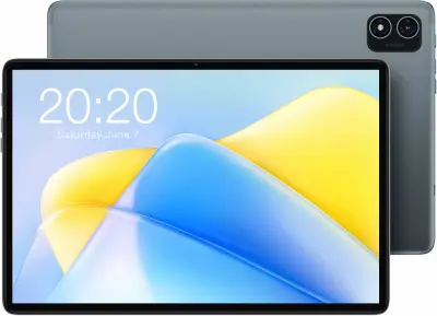 Планшет Teclast P40HD T606 (1.6) 8C RAM8Gb ROM128Gb 10.1" IPS 1920x1200 3G 4G Android 13 серый 13Mpix 5Mpix BT GPS WiFi Touch microSD 1Tb 6000mAh 8hr